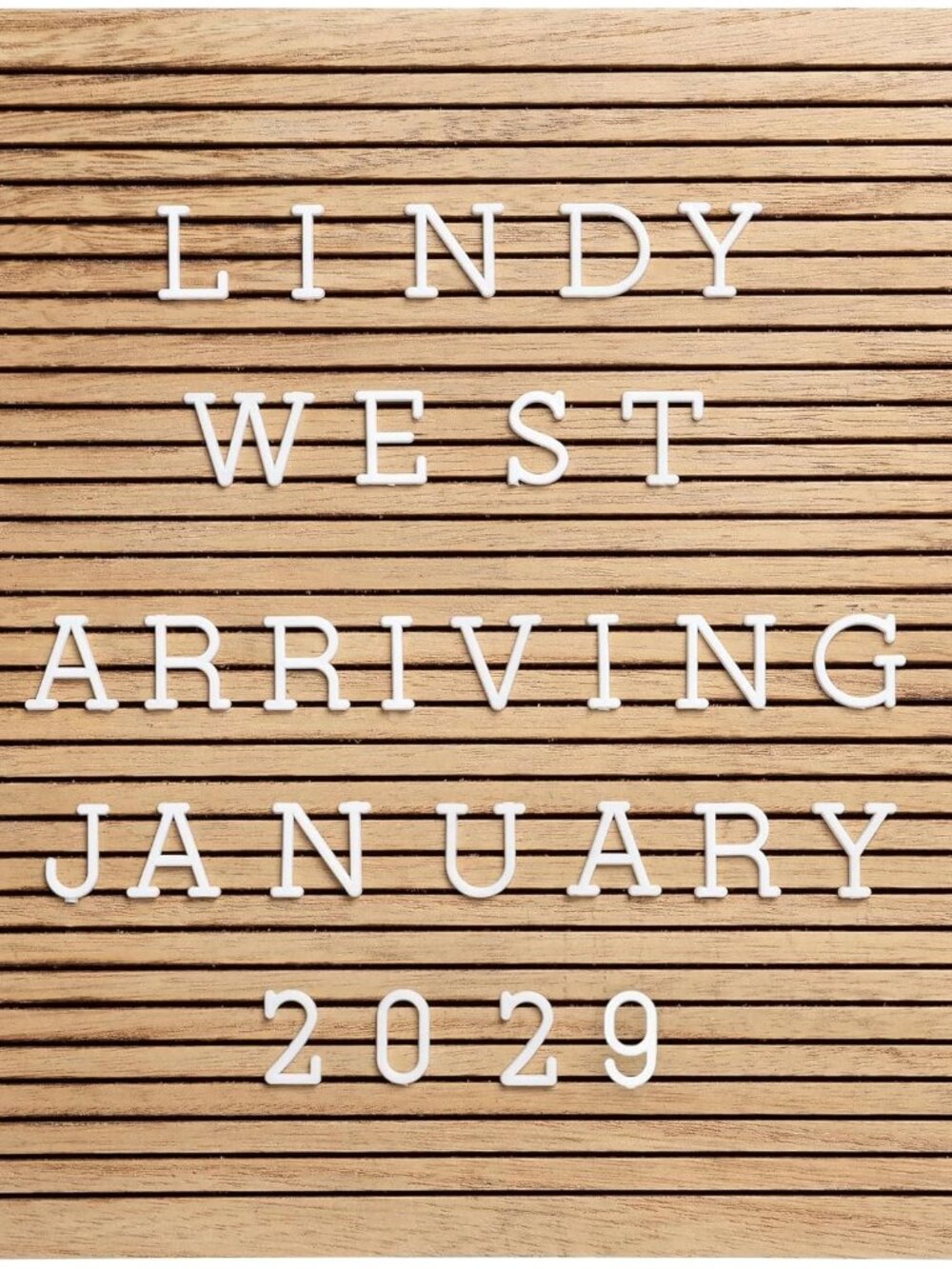 Wooden Letter Board, 10 x 10